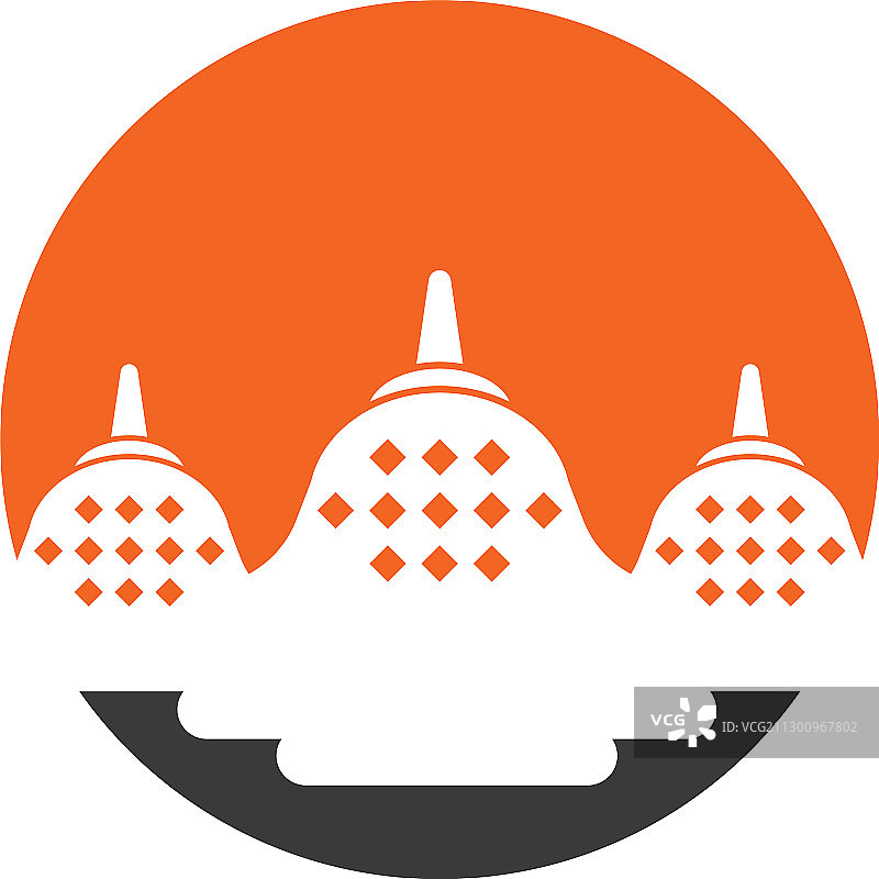 佛塔寺庙标志图片素材