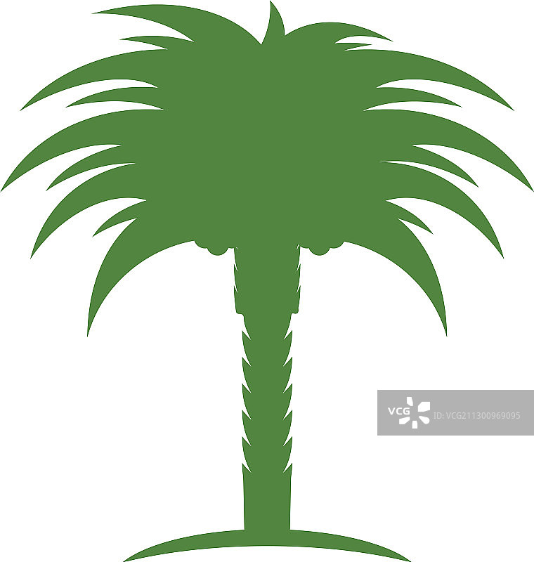 枣椰树Logo图片素材