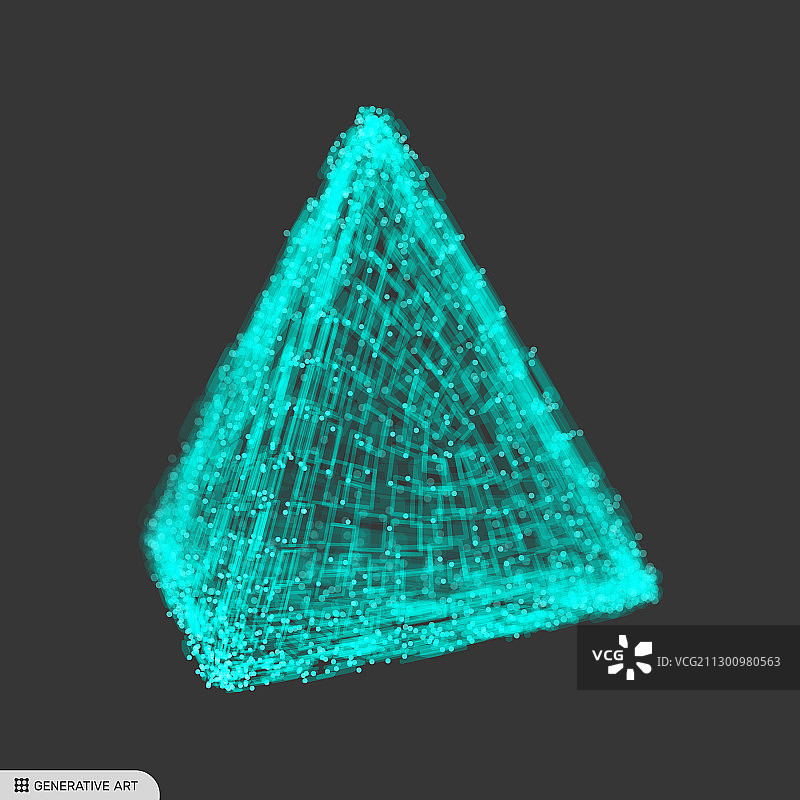 正四面体柏拉图立体金字塔图片素材
