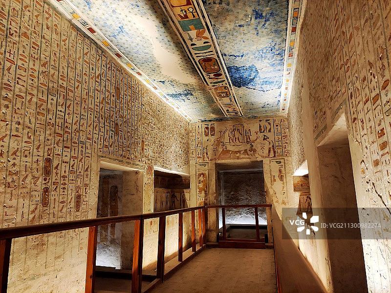 埃及 帝王谷。图片素材