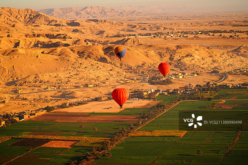 埃及：卢克索风光。图片素材