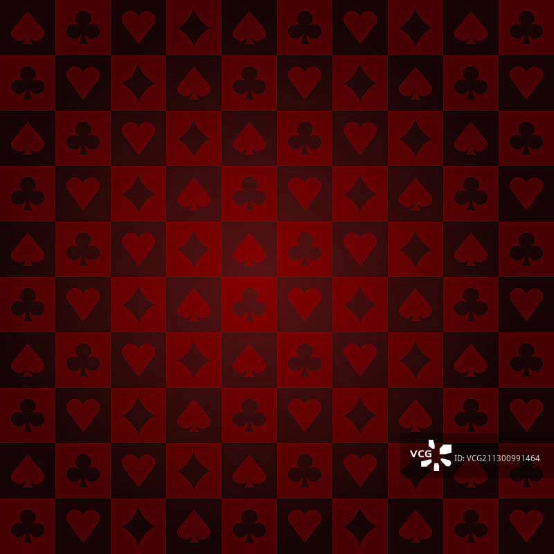 扑克牌花色红色赌场图案图片素材