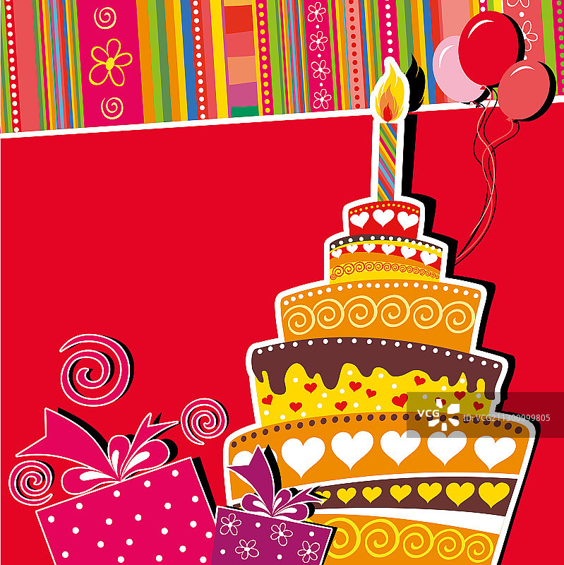 生日快乐卡图片素材