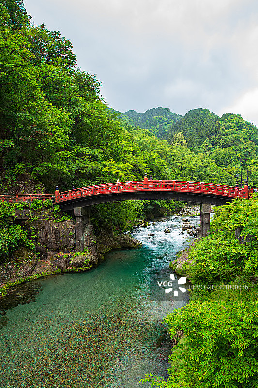 亚洲日本日光枥木县神桥图片素材