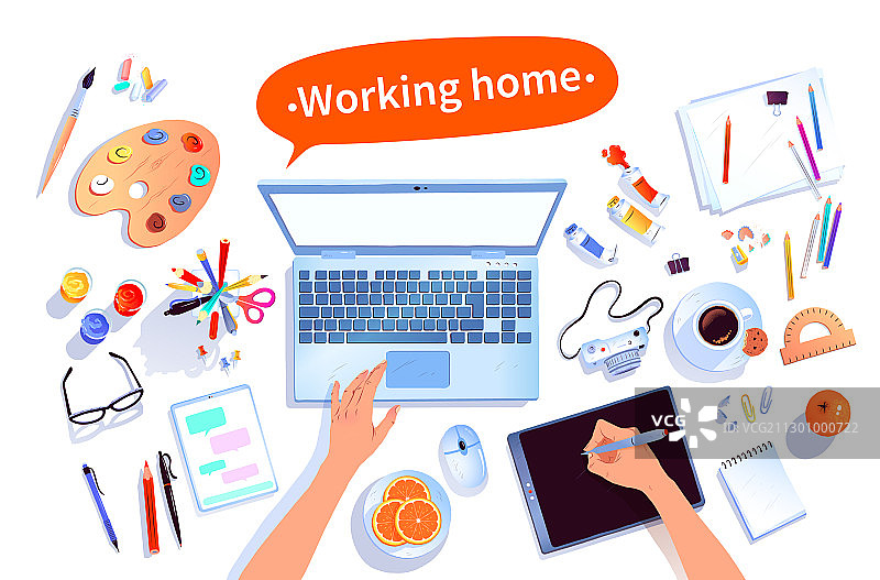 艺术家工作场所场景图片素材