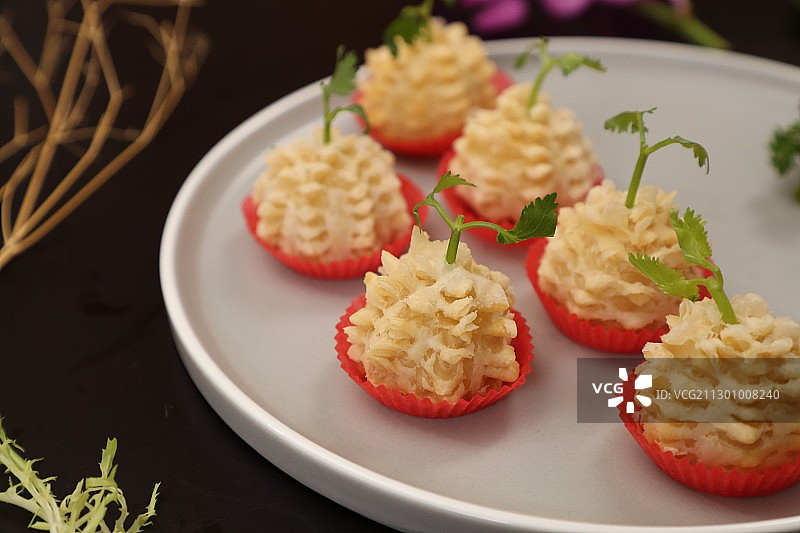 榴莲酥图片素材