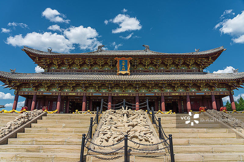 晋城炎帝陵风光图片素材
