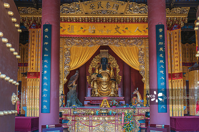 晋城炎帝陵风光图片素材