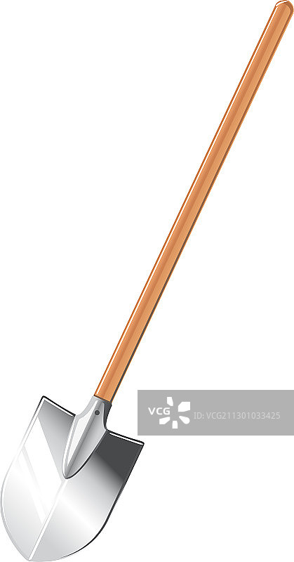 孤立的铲子工具图片素材
