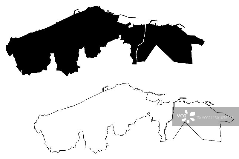 土耳其特拉布宗市黑海地区图片素材