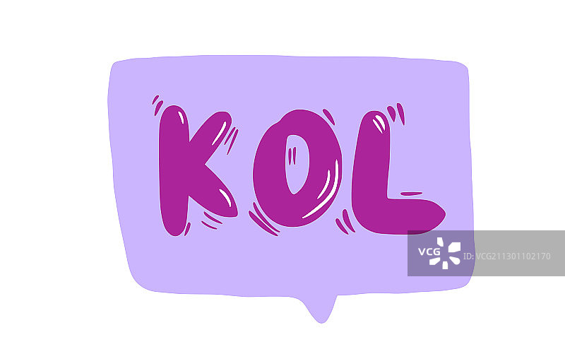 关键意见领袖 KOL 文字图片素材