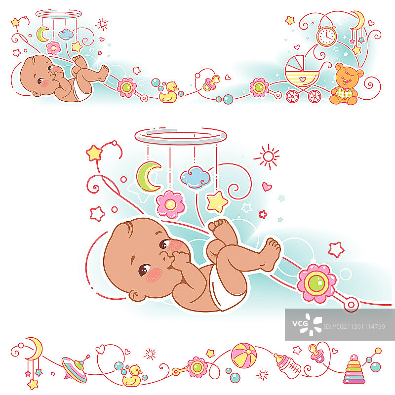 乐队玩具边框装饰元素框架图片素材