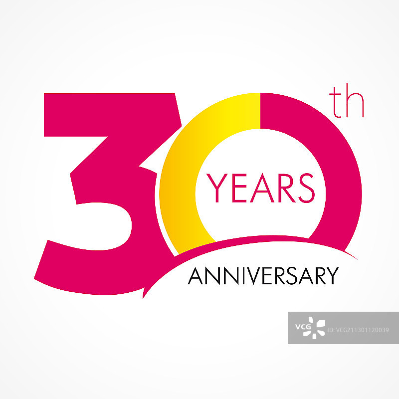 30周年纪念标志图片素材