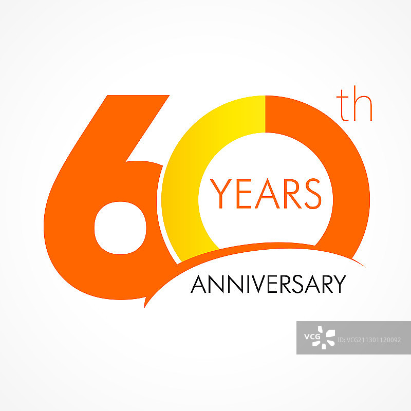 60周年纪念标志图片素材