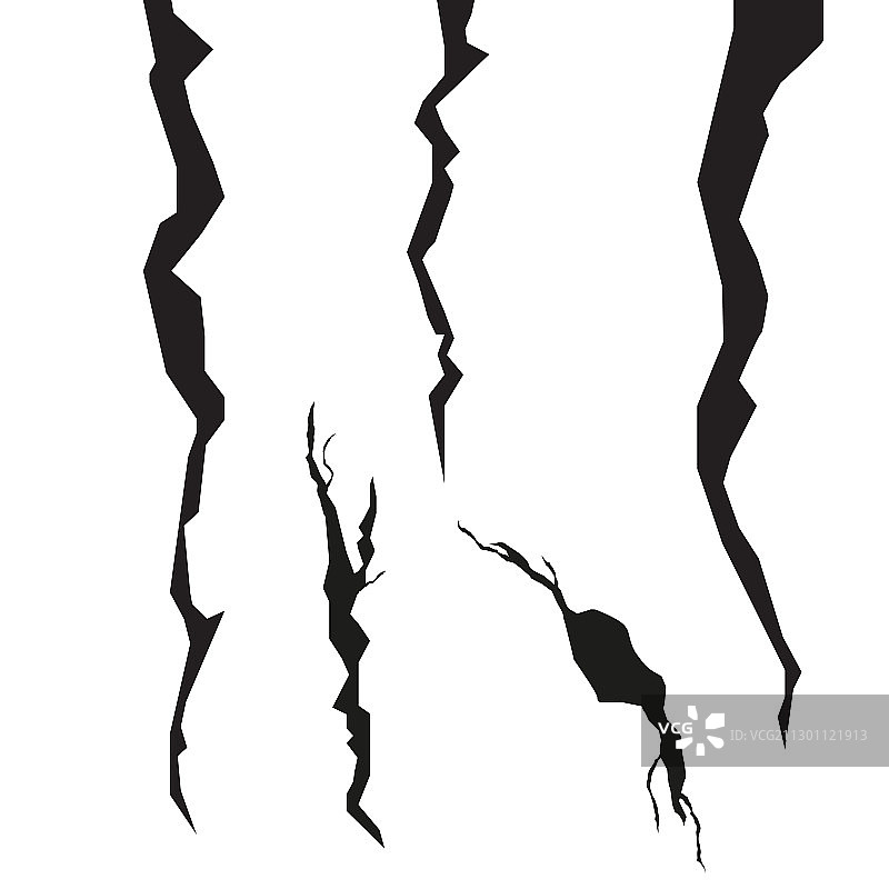 表面裂纹图片素材