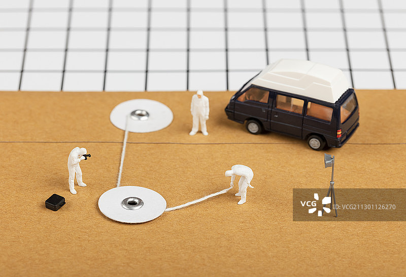 开启档案调查真相刑侦推理小说图片素材