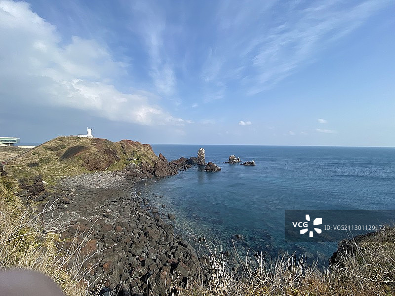 济州岛的海图片素材