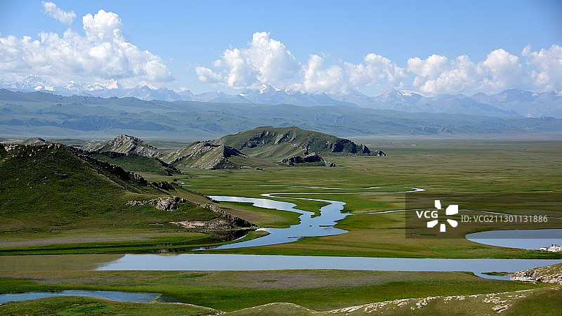 美丽的盆地图片素材