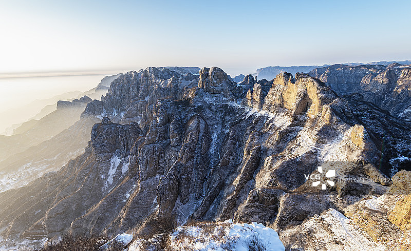 山西省晋城陵川王莽岭风景区图片素材