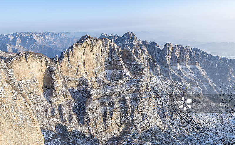 山西省晋城陵川王莽岭风景区图片素材