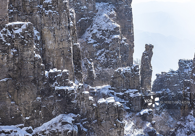 山西省晋城陵川王莽岭风景区图片素材