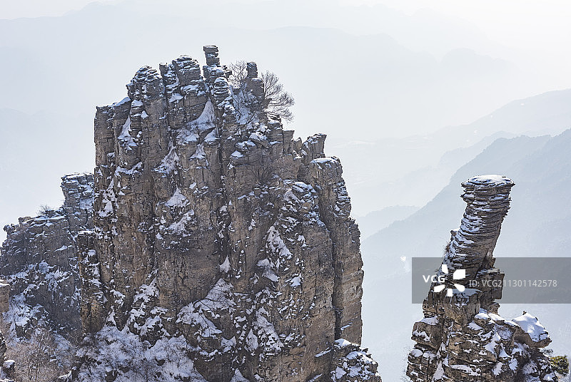 山西省晋城陵川王莽岭风景区图片素材