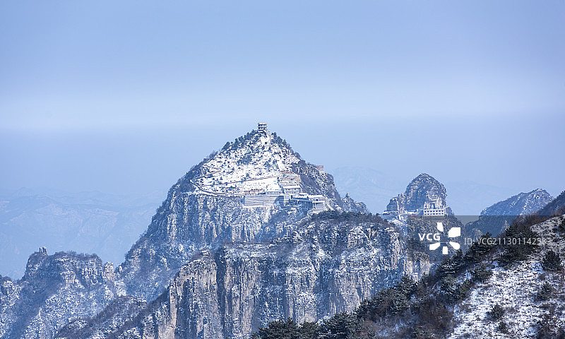 山西省晋城陵川王莽岭风景区图片素材