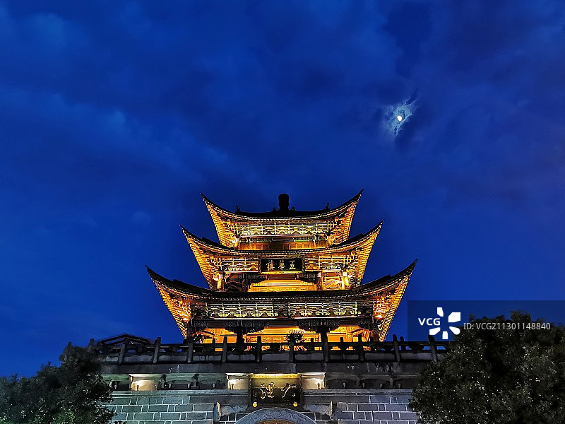 大理古城图片素材