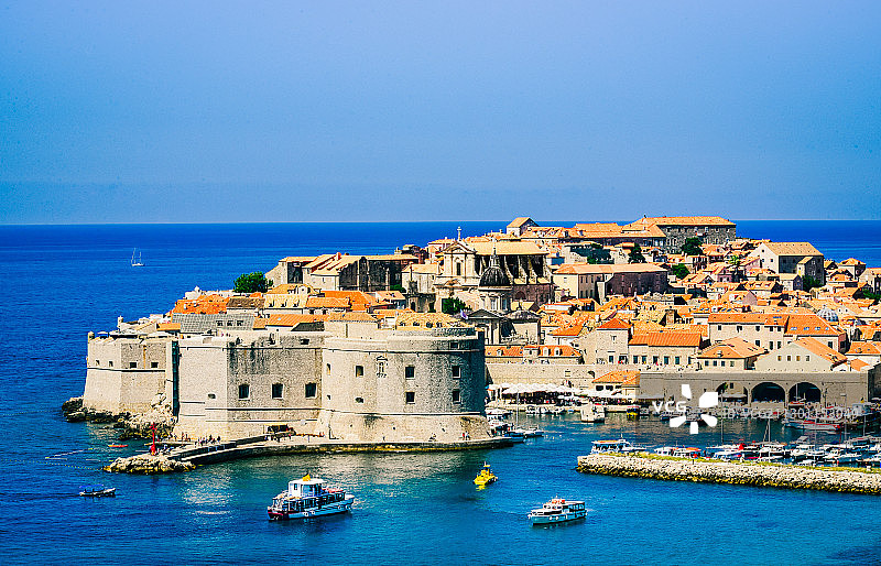 杜布罗夫尼克古城图片素材