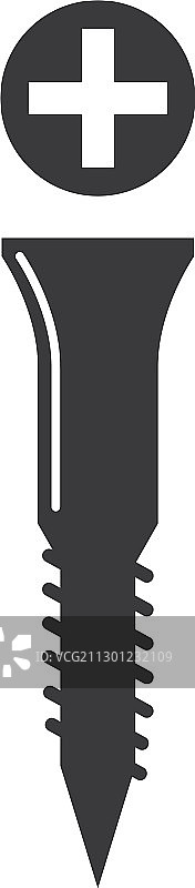 螺母和螺丝图标设计图片素材