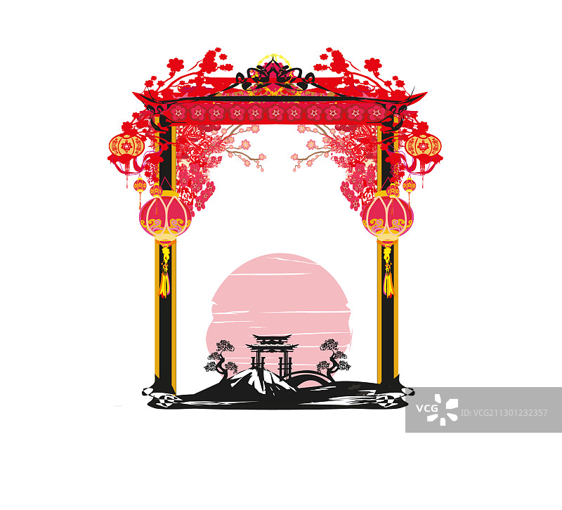 中国新年中秋节图片素材