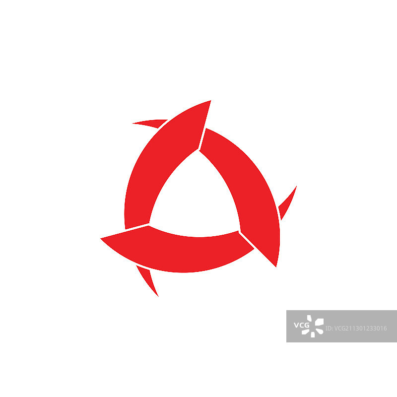 曲线循环联动logo图片素材