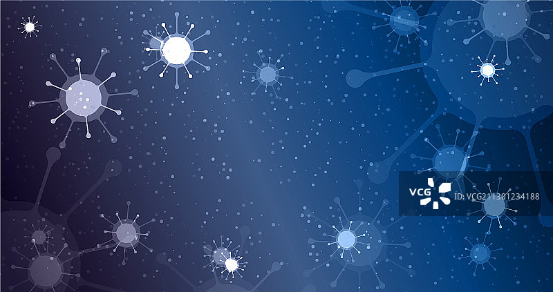 分子晶格病毒抽象背景图片素材