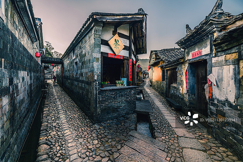 福建培田古村图片素材