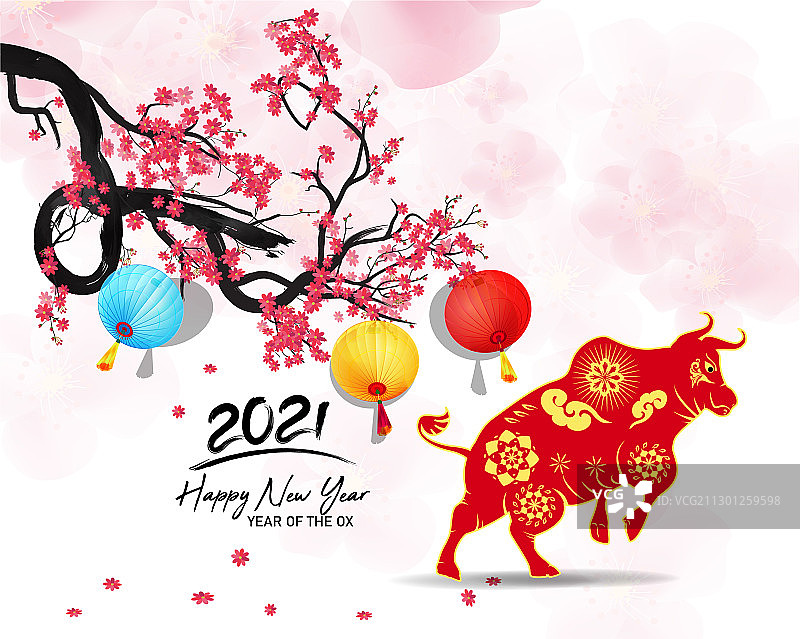 2021年春节快乐图片素材