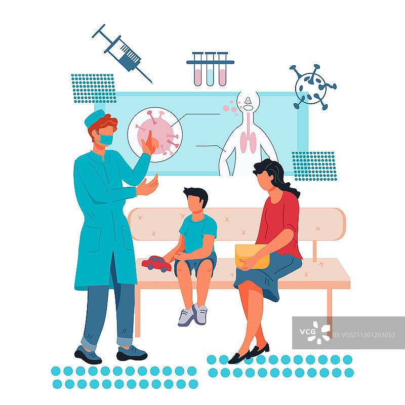 儿童疫苗接种医疗保健诊所医院图片素材