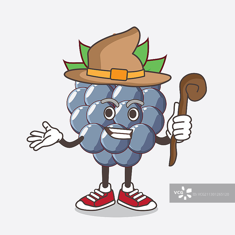 露莓水果卡通吉祥物图片素材