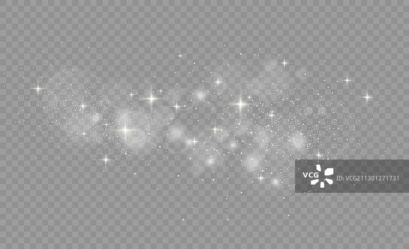 白色闪光粉图片素材