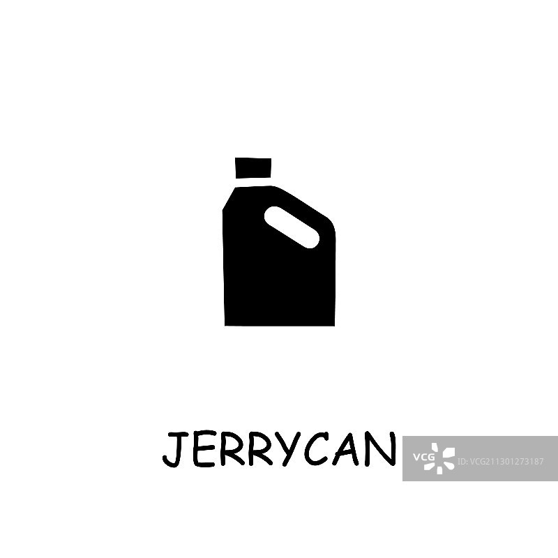 扁平油桶图标图片素材