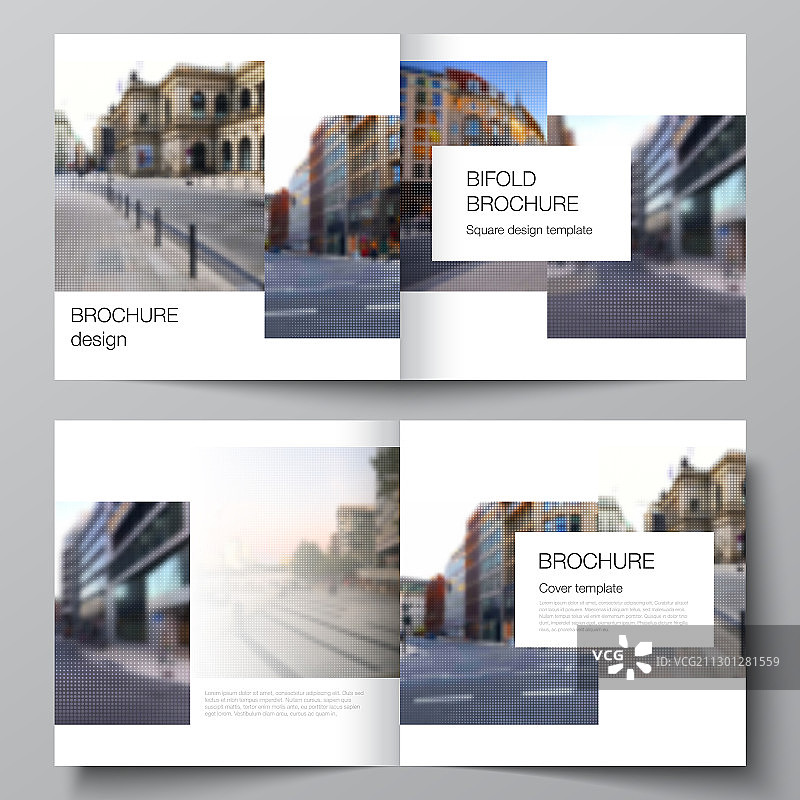 布局两个覆盖模板为正方形图片素材