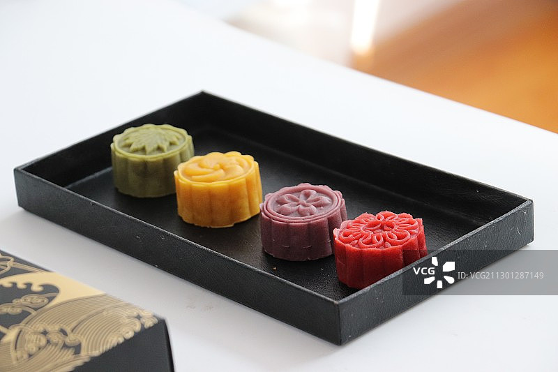 流心月饼图片素材