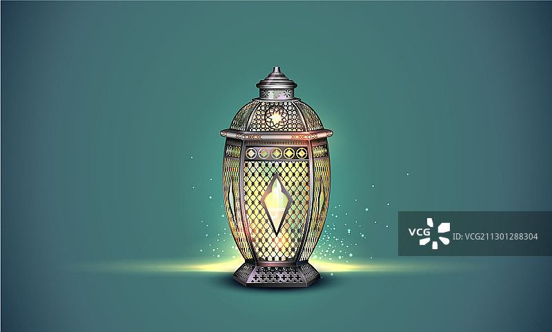 斋月卡里姆慷慨的斋月问候语图片素材