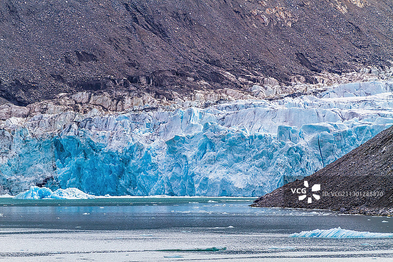 北极的冰川图片素材