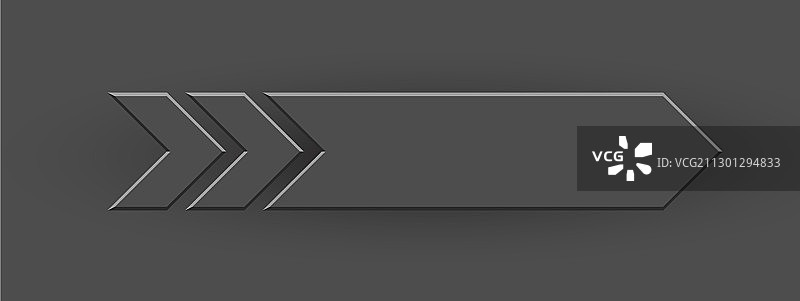 灰色背景上的箭头设计装饰素材图片素材