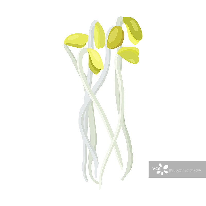 大豆卡通图标图片素材