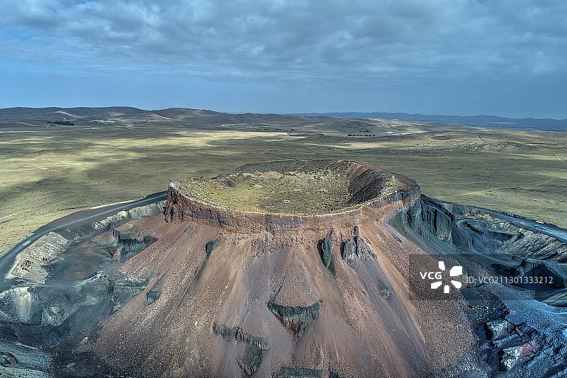 乌兰察布火山图片素材
