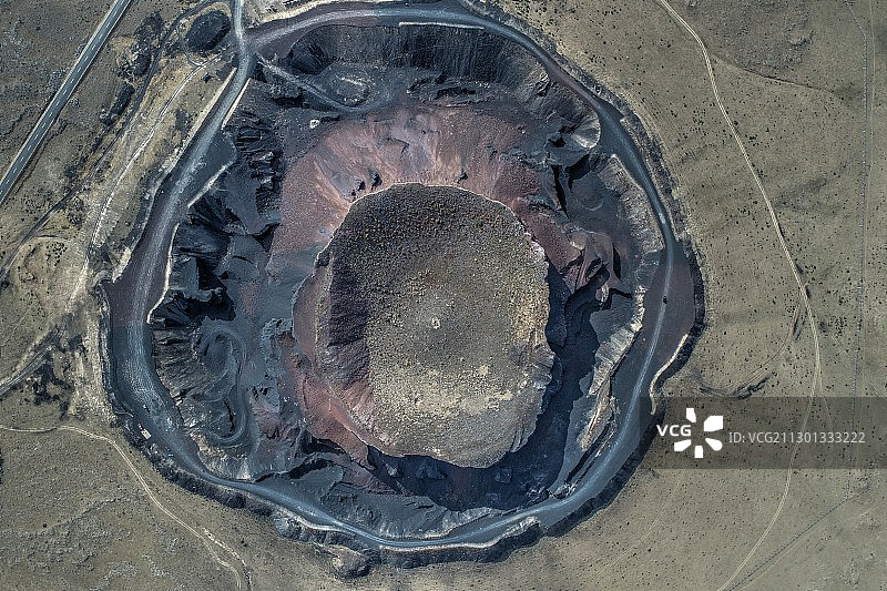 乌兰察布火山图片素材