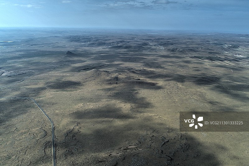 乌兰察布火山图片素材