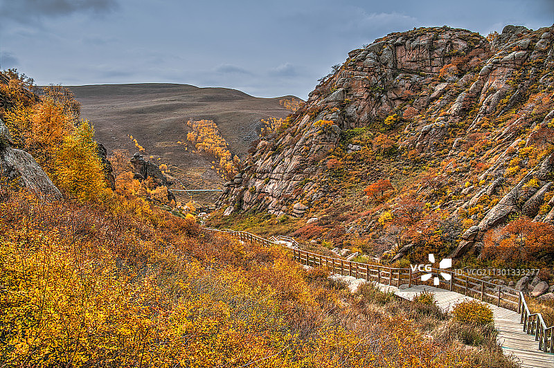 乌兰察布火山图片素材