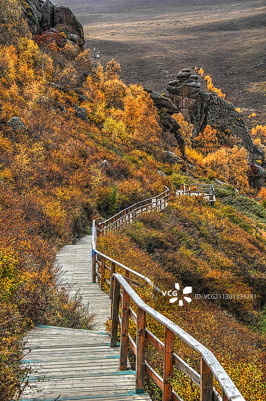 乌兰察布火山图片素材